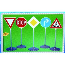 SEÑALES DE TRÁFICO PACK DE 5 UNIDADES